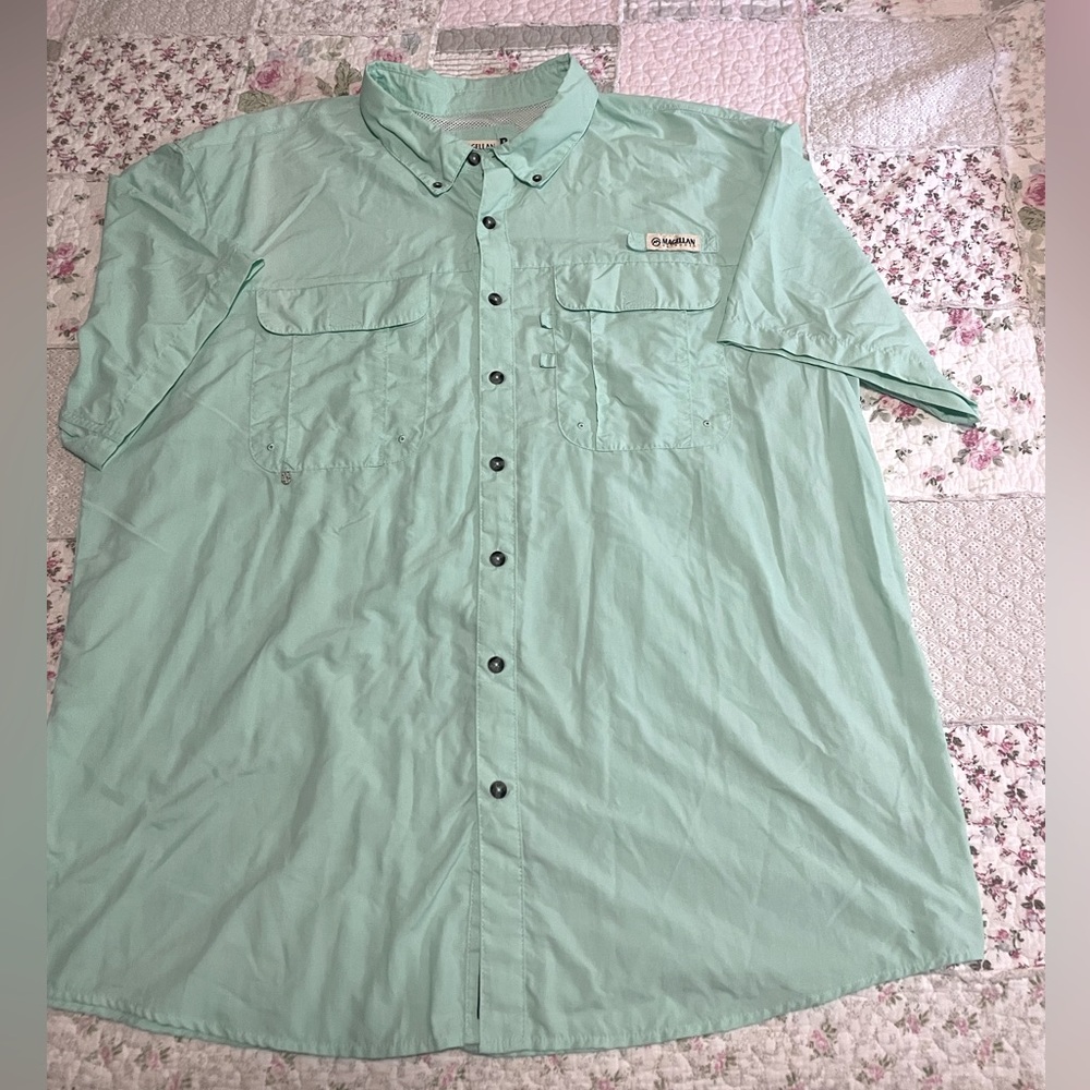 Men's Magellan 2XL Short Sleeve Fishing Shirt